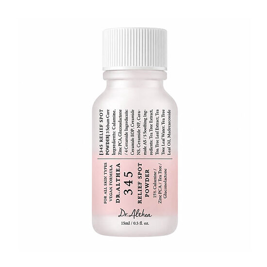 Lokāls nomierinošs līdzeklis ar kalamīnu un cinku Dr. Althea 345 Relief Spot Powder